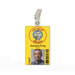 Credencial Gustavo FDring - Pollos Hermanos - Breaking Bad