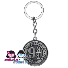 Llavero Platform 9 3/4 - Plataforma - Harry Potter - Plateado