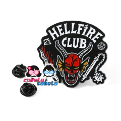 Pin Prendedor Hellfire Club - Stranger Things - Black Friday