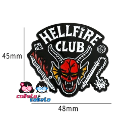 Pin Prendedor Hellfire Club - Stranger Things - Black Friday - comprar online