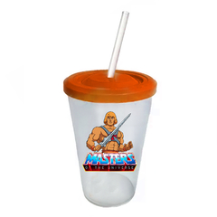 Vaso Retro Plástico - Heman - MOTU - Master of the Universe