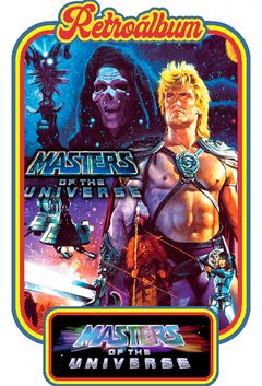 Retroálbum He-man y Los Amos del Universo, la película. - Masters of the Universe, the film.