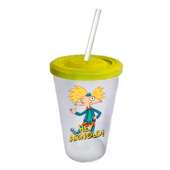 Vaso Retro Plástico - Hey Arnold