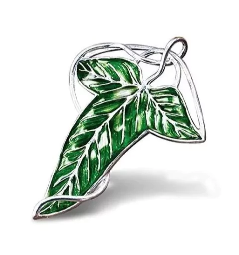Pin Prendedor Hoja de Lorien - Frodo - Bilbo - Hobbit - LOTR