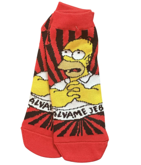 Soquete Homero Salvame Jebus - The Simpsons - comprar online