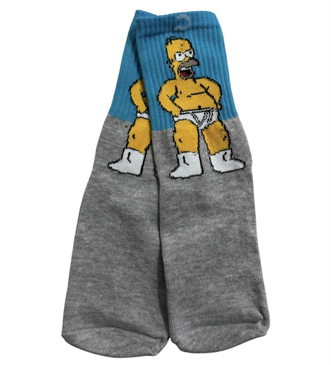 Medias Homero Simpsons Calzones - Puño Tenis - TALLE ADULTO 35/43 - comprar online