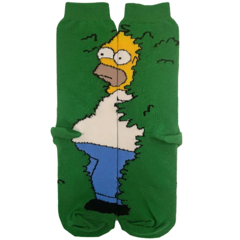 Medias Homero Arbusto Pasto - The Simpsons - comprar online