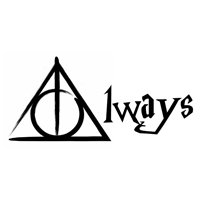 Sticker Harry Potter Always