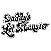 Sticker Harley Quinn Daddys Lil Monster