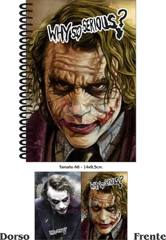 Libretita Anillada - Joker - Batman - The Dark Knight