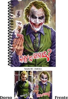 Libretita Anillada - Joker - Batman - The Dark Knight