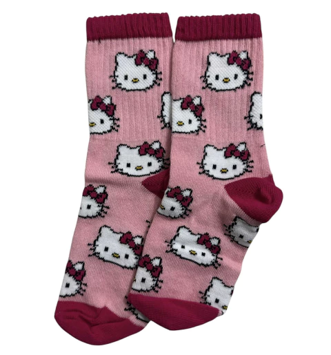 Medias Hello Kitty - Puño Tenis - TALLE INTERMEDIO 30/35 - comprar online