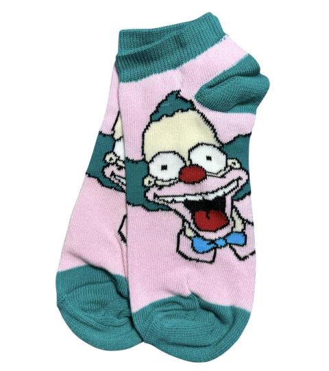 Soquetes Krusty Burguer - The Simpsons - comprar online