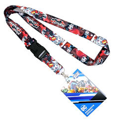 Lanyard - Llavero Cinta - Harley Quinn - Dc Comics