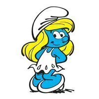 Sticker Los Pitufos - Pitufina