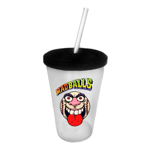 Vaso Retro Plástico - Madballs