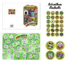 Retroálbum Madballs - comprar online