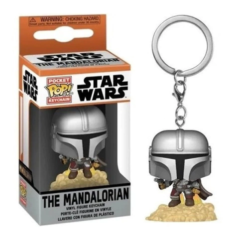 Llavero Funko Pop Mandalorian Mando Star Wars