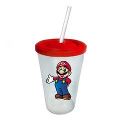 Vaso Retro Plástico - Mario Bros