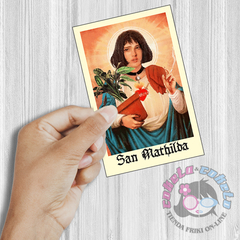 Estampita San Mathilda - Leon (Perfecto Asesino)