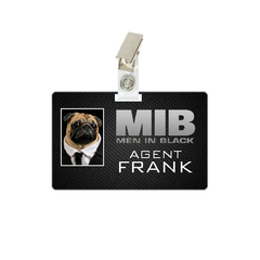 Credencial Hombres de Negro - Men in Black - MIB - Agente Frank