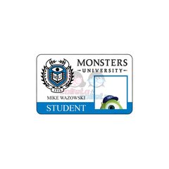 Credencial Mike Wasowski - Monstar University