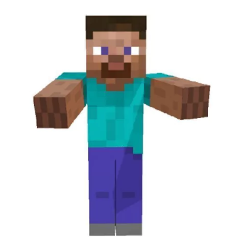 Sticker Steve - Minecraft
