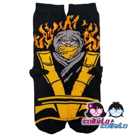 Medias Mortal Kombat - Scorpion