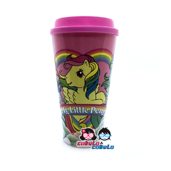 Vaso Plastico con Tapa - My Little Pony - Pequeño Pony - Licencia Oficial