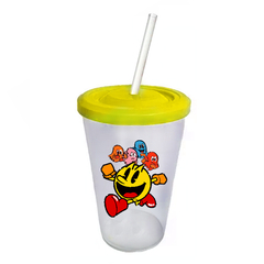 Vaso Retro Plástico - Pacman