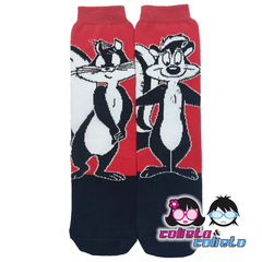 Medias Pepe Le Pew y Gatita