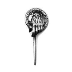 Pin Prendedor Mano del Rey - Game of Thrones - GOT - Plateado