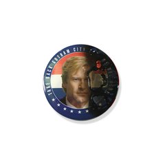 Pin Harvey Dent (quemado de verdad) - 5,6cm - Batman