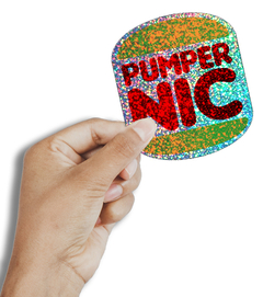 Sticker Holográfico Pumper Nic