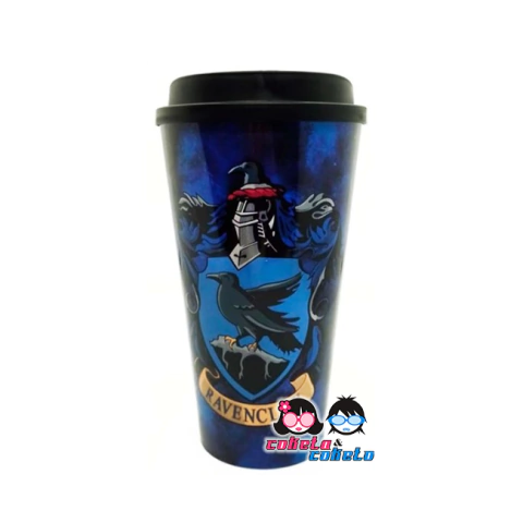 Vaso Plastico con Tapa - HARRY POTTER RAVENCLAW - Licencia Oficial
