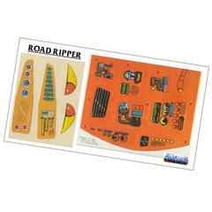 Stickers Road Ripper - Repro - Masters of the Universe - Motu