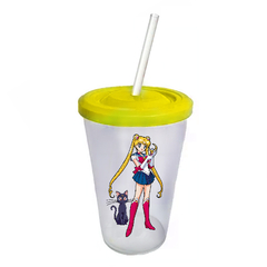 Vaso Retro Plástico - Sailor Moon