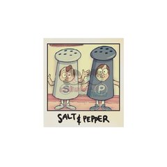 Foto Polaroid Mabel y Dipper Saleros - Gravity Falls