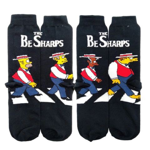 Medias Los Borbotones - The Be Sharps - Homero Simpsons - The Simpsons