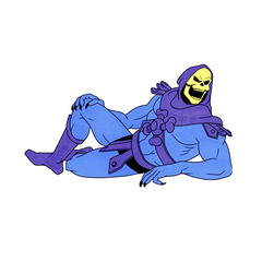 Sticker Skeletor - He-man - comprar online