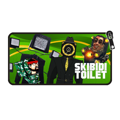 Cartuchera Plana - Skibidi Toilet 05