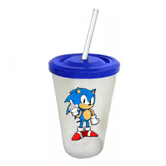 Vaso Retro Plástico - Sonic