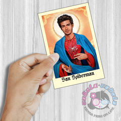 Estampita San Spiderman - Andrew Garfield