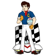 Sticker Meteoro - Speed Racer