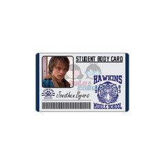 Credencial Jonathan - Stranger Things