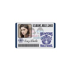 Credencial Nancy - Stranger Things