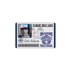 Credencial Dustin - Stranger Things