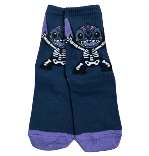 Medias Stitch Esqueleto - Puño Tenis - TALLE ADULTO 35/43 - comprar online