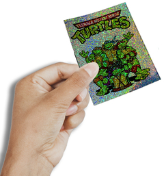 Sticker Holográfico Tortugas Ninjas