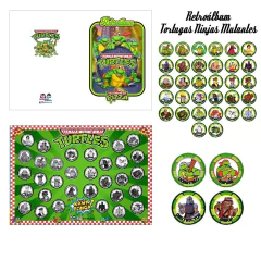 Retroálbum Tortugas Ninja Mutantes - TNMT - comprar online